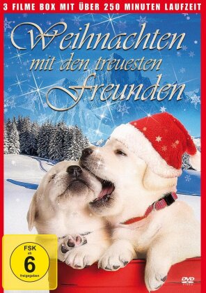 Weihnachten mit den treuesten Freunden - Kleine Helden grosse Wildnis / Golden Winter / Drei mutige Hundefreunde