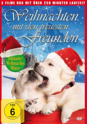 Weihnachten mit den treuesten Freunden - Kleine Helden grosse Wildnis / Golden Winter / Drei mutige Hundefreunde (3 DVDs)