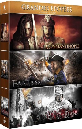 Grandes épopées - Constantinople / Fantassins / Barbarians (3 DVDs)