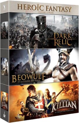 Heroic Fantasy - Dark Relic / Beowulf et la colère des Dieux / Prince Killian et le Trésor des Templiers (3 DVDs)