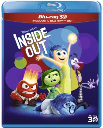 Inside Out (2015) (Blu-ray 3D + Blu-ray)