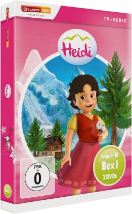 Heidi - Box 1 - Folgen 1-10 (Studio 100, 3 DVDs)