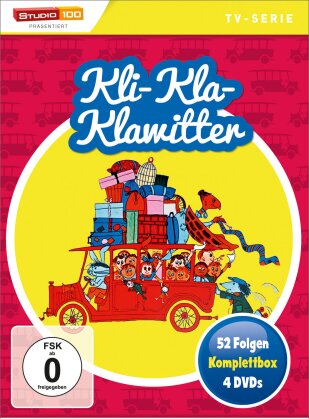 Kli-Kla-Klawitter - Komplettbox (Studio 100, 4 DVDs)