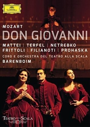 Orchestra of the Teatro alla Scala, Daniel Barenboim & Anna Netrebko - Mozart - Don Giovanni (Deutsche Grammophon, 2 DVD)
