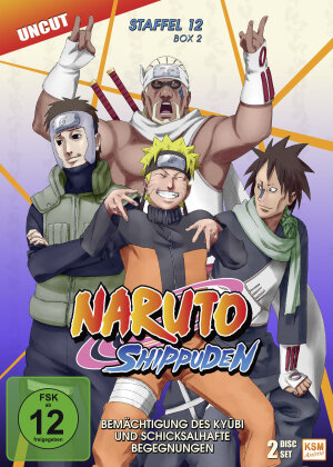 Naruto Shippuden - Staffel 12 - Box 2 (Uncut, 2 DVDs)