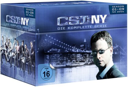 CSI - New York - Staffel 1-9 (54 DVDs)