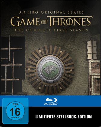 Game of Thrones - Staffel 1 (inkl. Magnet Siegel, Édition Limitée, Steelbook, 5 Blu-ray)