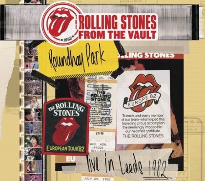 The Rolling Stones - From the Vault - Live in Leeds 1982 (DVD + 2 CDs)