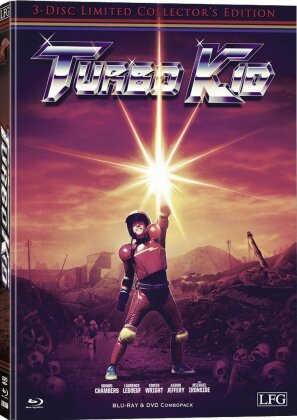 Turbo Kid (2015) (Cover B, Uncut, Collector's Edition Limitata, Mediabook, Blu-ray + 2 DVD)
