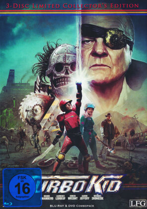 Turbo Kid - Cover A (2015) (Limited Collector's Edition, Mediabook, Blu-ray + 2 DVDs)