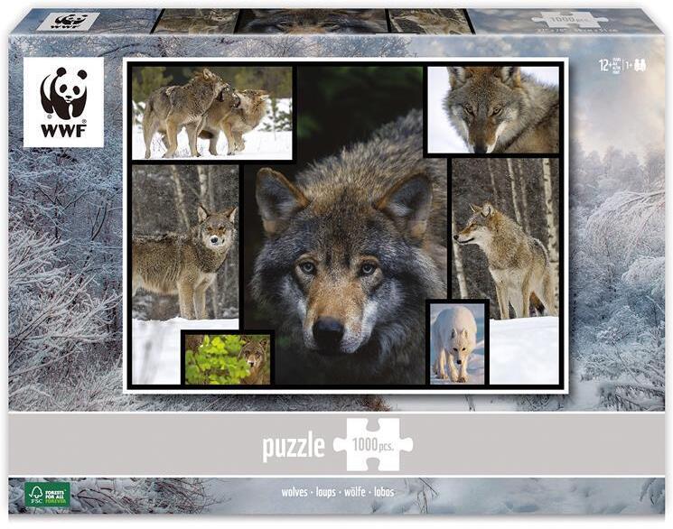 WWF: Wolves - Puzzle [1000 pezzi]