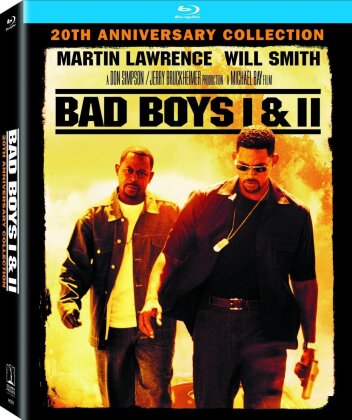 Bad Boys 1 & 2 (20th Anniversary Collection, 4K Mastered, Double Feature, 2 Blu-ray)