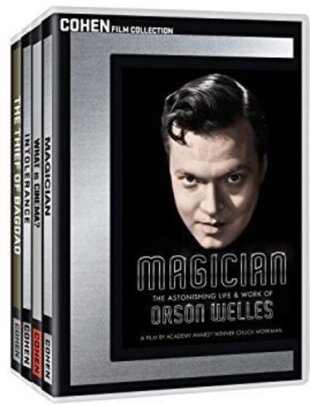 What is Cinema? / Magician: The Astonishing Life and Work of Orson Welles / Intolerance / The Thief of Baghdad (Cohen Film Collection, 4 DVDs)