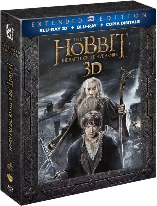 Lo Hobbit 3 - La battaglia delle cinque armate (2014) (Extended Edition, 3 Blu-ray + 2 Blu-ray 3D)