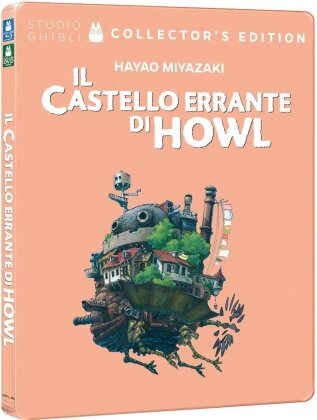 Il Castello Errante di Howl (2004) (Édition Collector, Steelbook, Blu-ray + DVD)