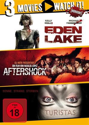 Eden Lake / Aftershock / Turistas (3 DVDs)