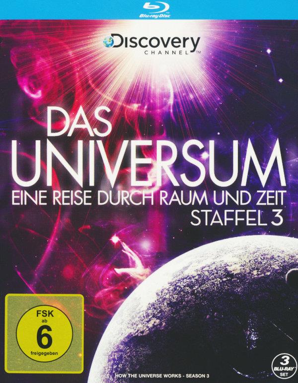 Das Universum - Eine Reise durch Raum und Zeit - Staffel 3 (Discovery Channel, 3 Blu-rays)