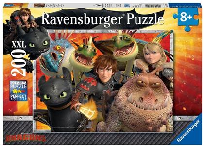 Dragons: Hicks, Astrid und die Drachen - Puzzle