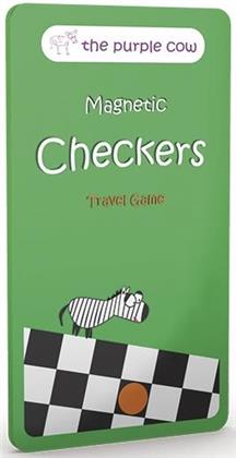 Magnetic Checkers - Travel Game