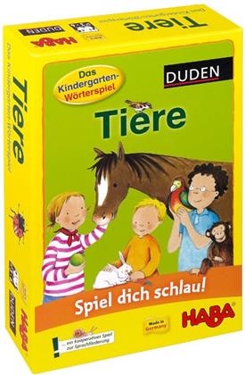 Das Kindergarten-Wörterspiel - Tiere (Kinderspiel)