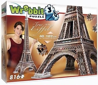 Eiffelturm - 816 Teile 3D-Puzzle