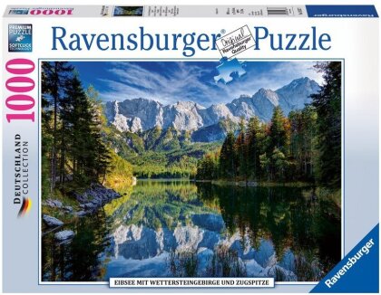Eibsee mit Wettersteingebirge und Zugspitze - Puzzle