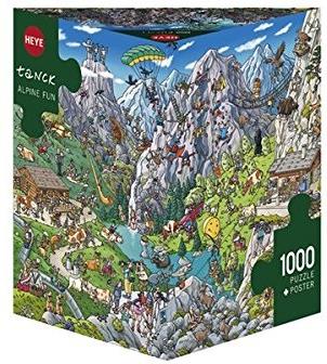 Alpine Fun - 1000 Teile Dreieckspuzzle