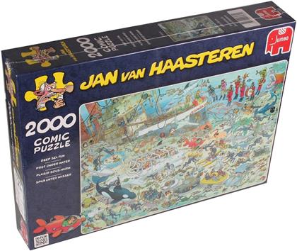 Jan van Haasteren: Unterwasserwelt - 2000 Teile