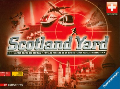 Scotland Yard - Swiss Edition [Flucht durch die Schweiz]