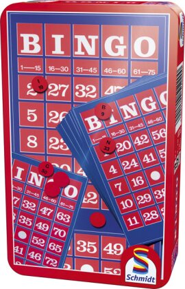 Bingo en boîte métale
