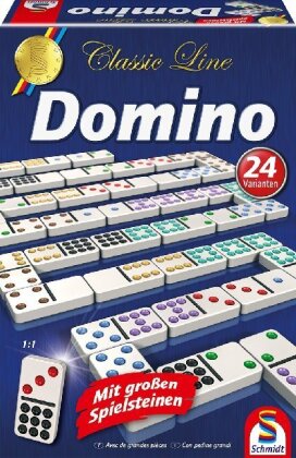 Domino mit grossen Spielfiguren Classic Line