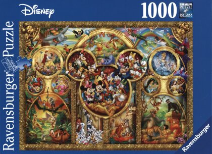 Disney : Les plus beaux thèmes Disney - Puzzle [1000 pièces]