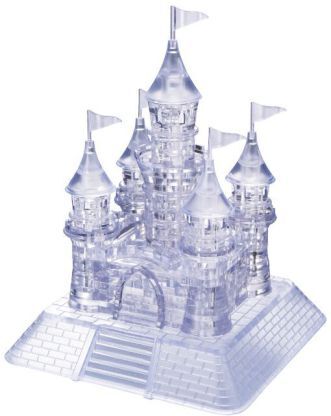 Crystal Puzzle - Schloss gross transparent