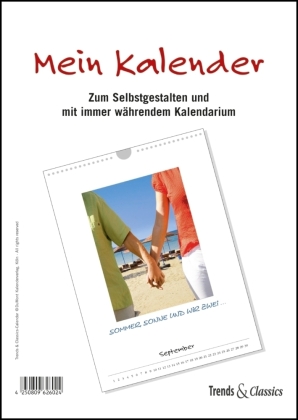Mein Kalender - weiß
