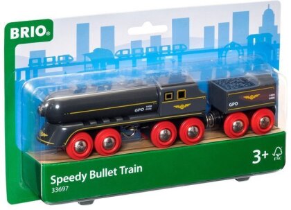 BRIO Bahn 33697 Schwarzer Kugelblitz