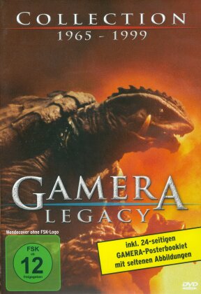 Gamera Legacy - Collection 1965 - 1999 (Box, Limited Edition, 11 DVDs)