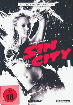 Sin City (2005) (Edizione cinéma & Recut, Edizione Limitata, Mediabook)