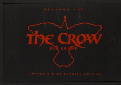 The Crow (1994) (Édition Spéciale, Uncut, Édition Limitée, Mediabook, Wooden Box, Blu-ray + DVD + CD)