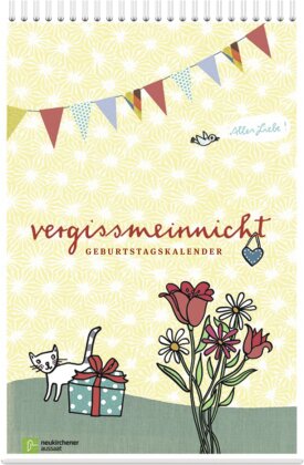 vergissmeinnicht-Geburtstagskalender