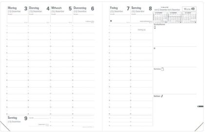 Pre 777 - Kalender-Einlage