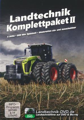 Landtechnik Komplettpaket 2 - Grossflächentechnik im Fokus (5 DVDs)