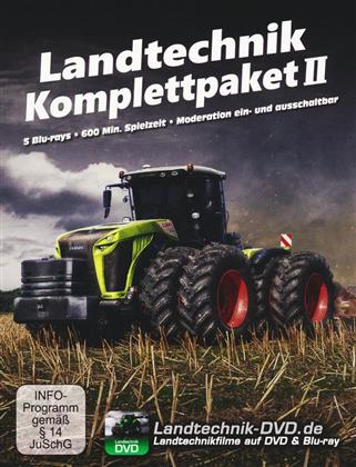 Landtechnik Komplettpaket 2 - Grossflächentechnik im Fokus (5 Blu-rays)