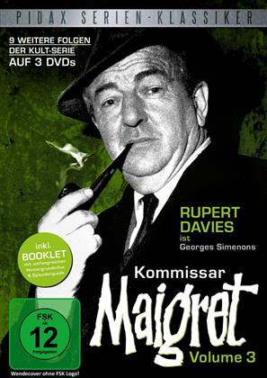 Kommissar Maigret - Volume 3 (Pidax Serien-Klassiker, b/w, 3 DVDs)