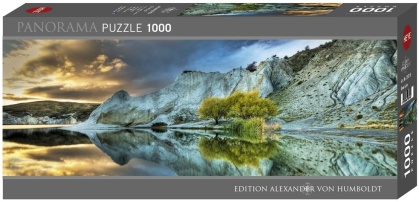 Edition Alexander von Humboldt: Blue Lake - 1000 Teile Panorama Puzzle