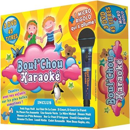 Karaoke - Bout'Chou Karaoke - + 1 Micro rigolo qui s'allume (3 DVD)