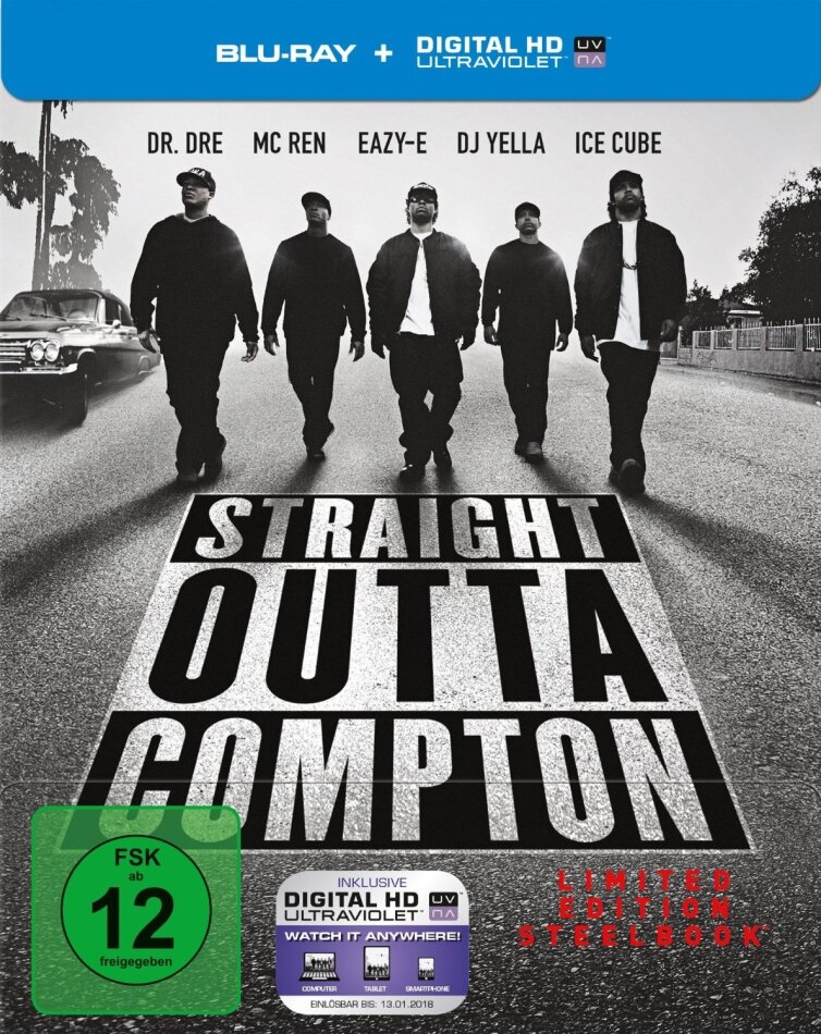 Straight Outta Compton (2015) (Director's Cut, Limited Edition, Steelbook)