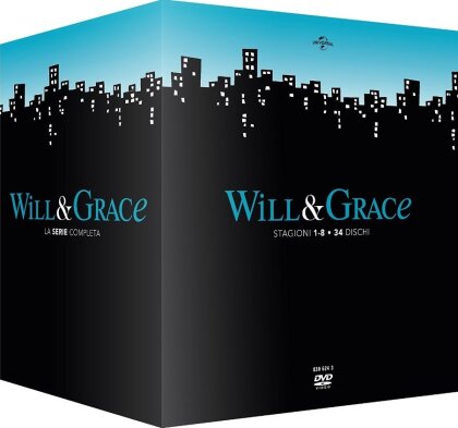 Will & Grace - La Serie Completa - Stagioni 1-8 (34 DVDs)