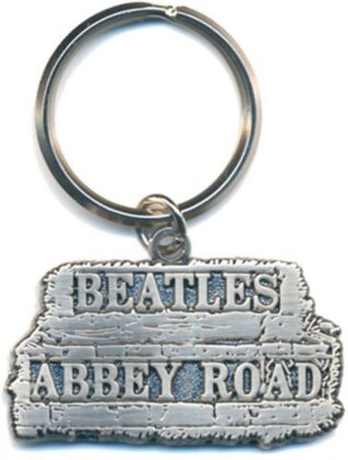 Schlüsselanhänger Beatles Motiv - Abbey Road / bunt
