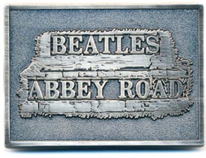 The Beatles Belt Buckle - Abbey Road Sign / Multi