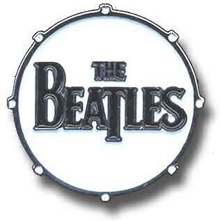 The Beatles Pin Motiv - Drum Drop T Logo / bunt [medium] - Grösse M